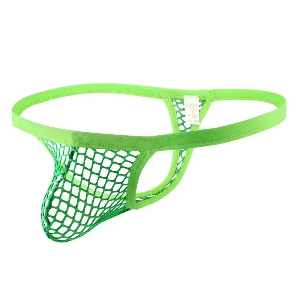 Transparent Mesh G - String Thong - WOWihte
