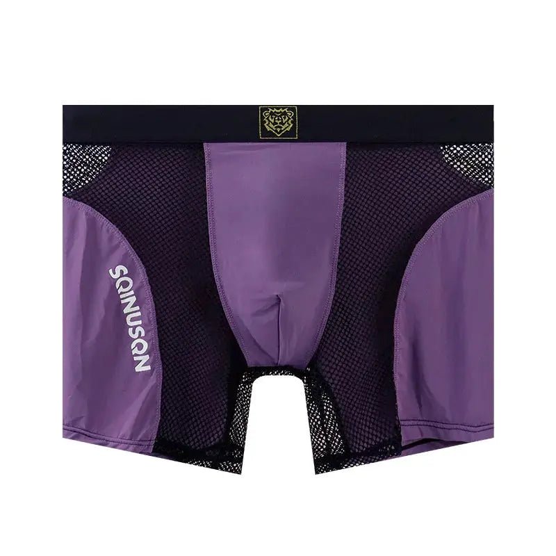 Transparent Mesh U-Pouch Boxers - WOWihte