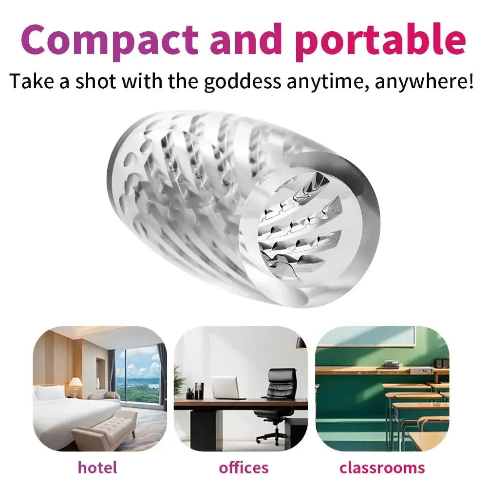 Transparent TPE Vacuum Pleasure Cup - WOWihte