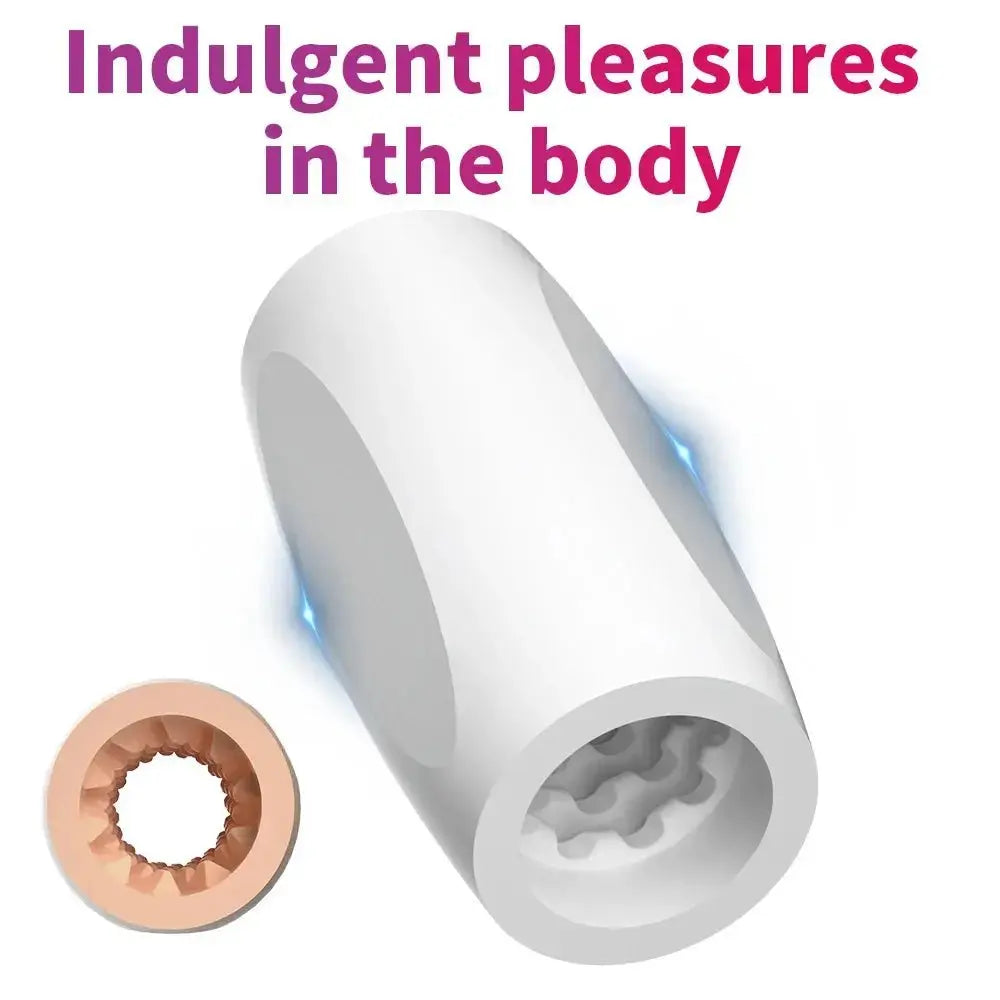 Transparent TPE Vacuum Pleasure Cup - WOWihte