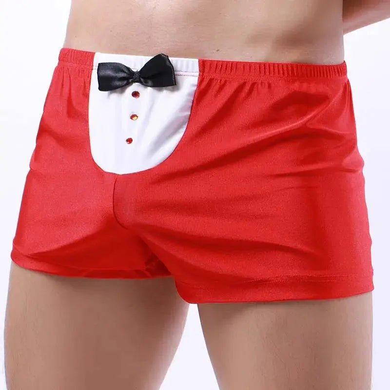 Tuxedo Waiter Boxer Shorts - WOWihte