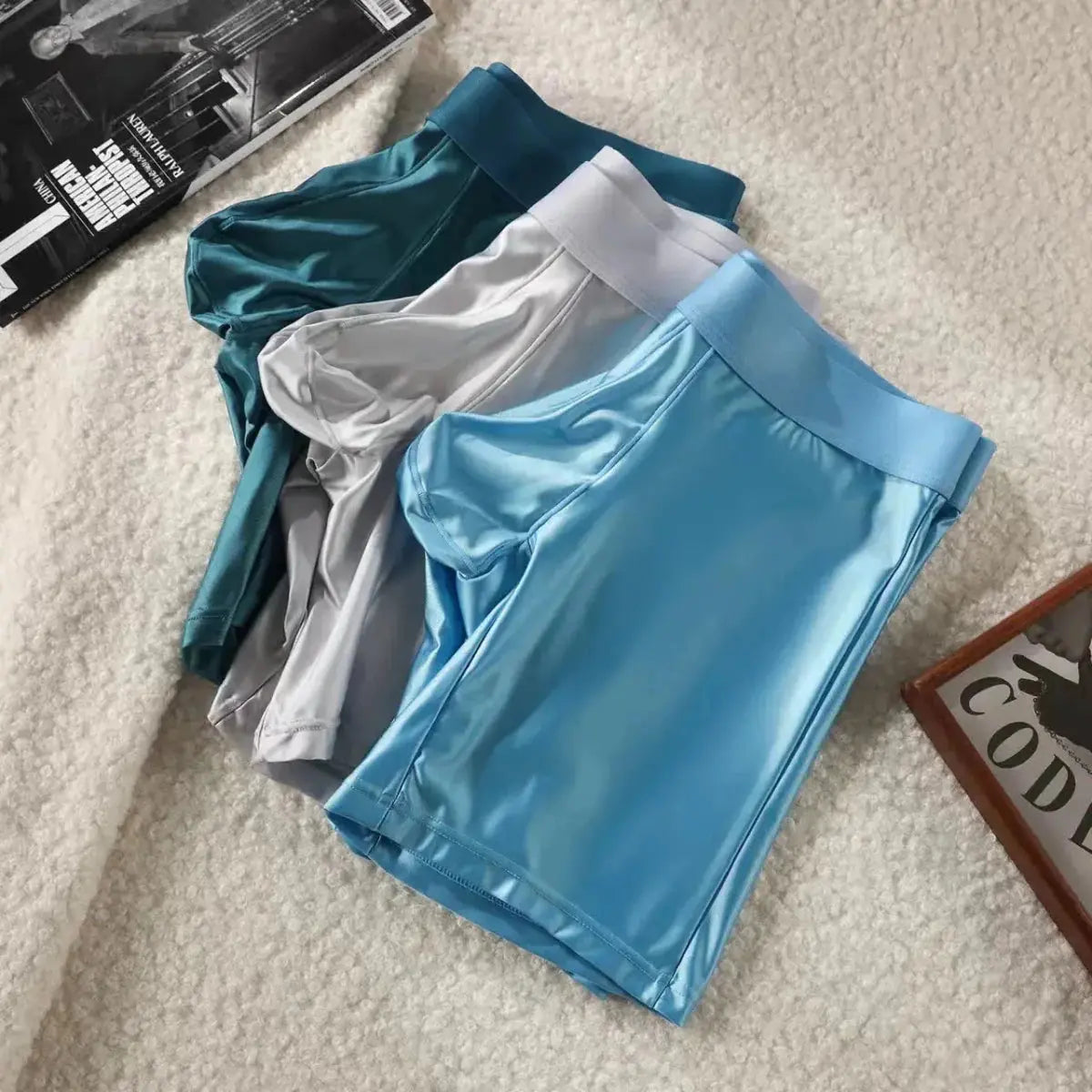 U-Convex Breathable Cotton Boxer Shorts - WOWihte