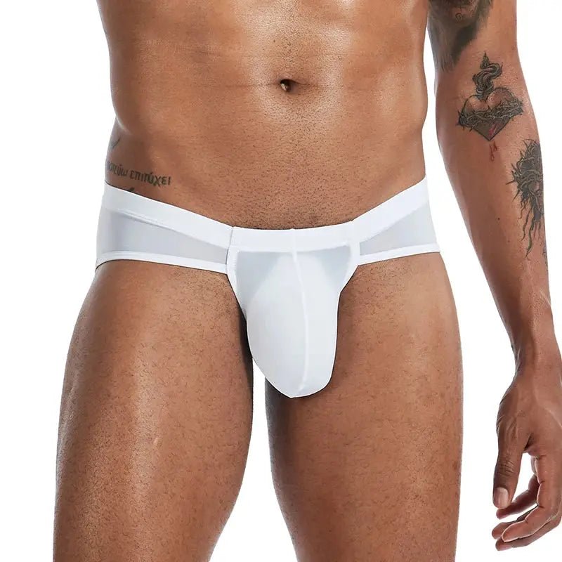 Ultra Thin Ice Silk Briefs - WOWihte