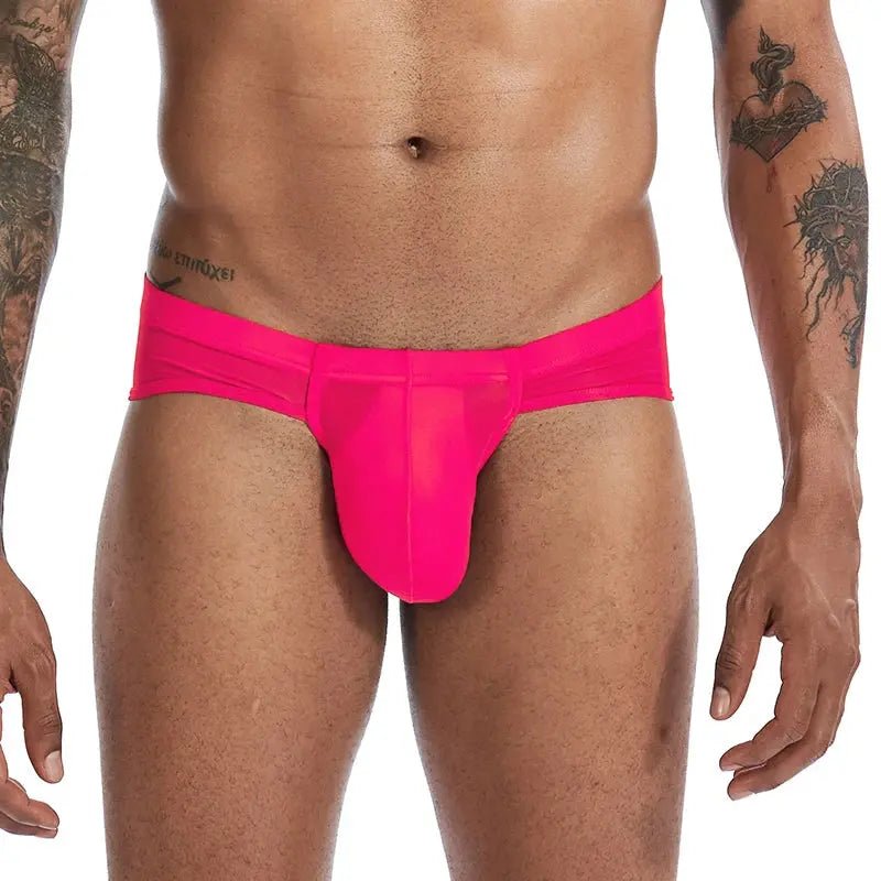 Ultra Thin Ice Silk Briefs - WOWihte