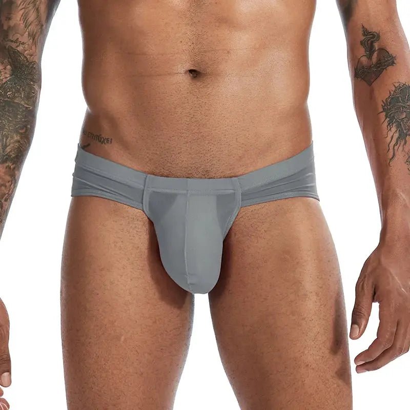 Ultra Thin Ice Silk Briefs - WOWihte