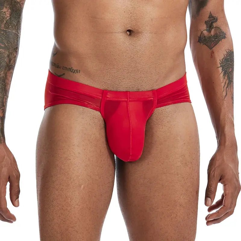 Ultra Thin Ice Silk Briefs - WOWihte