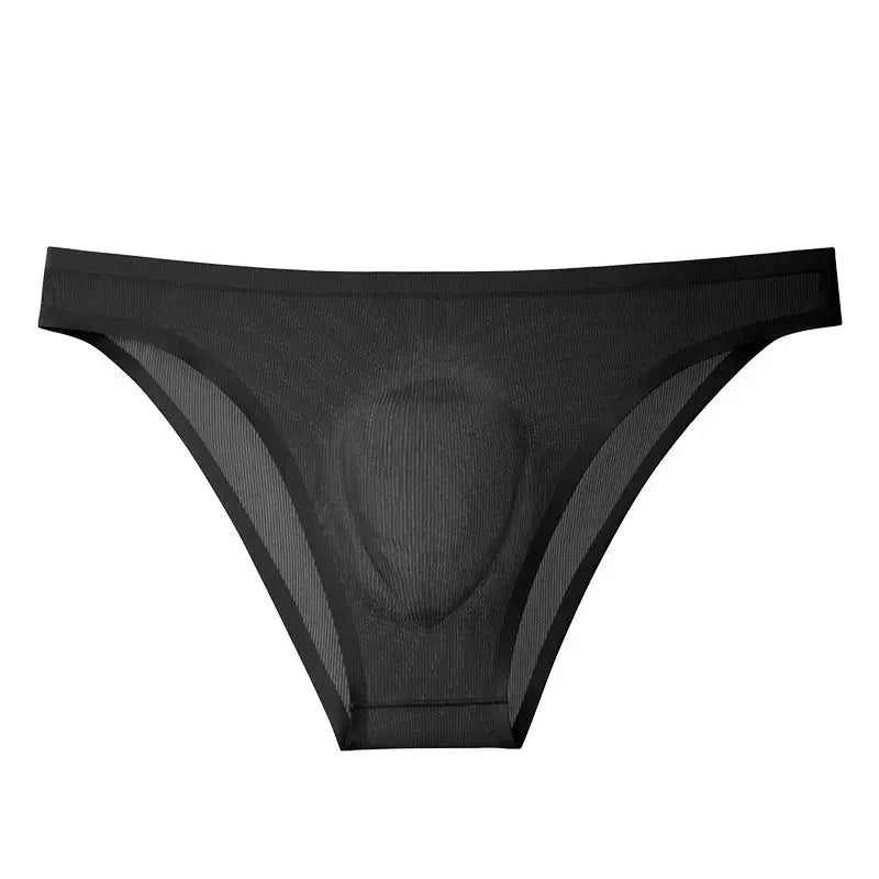 Ultra - Thin Ice - Silk Men's Briefs - WOWihte