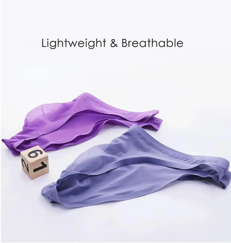 Ultra - Thin Ice - Silk Men's Briefs - WOWihte