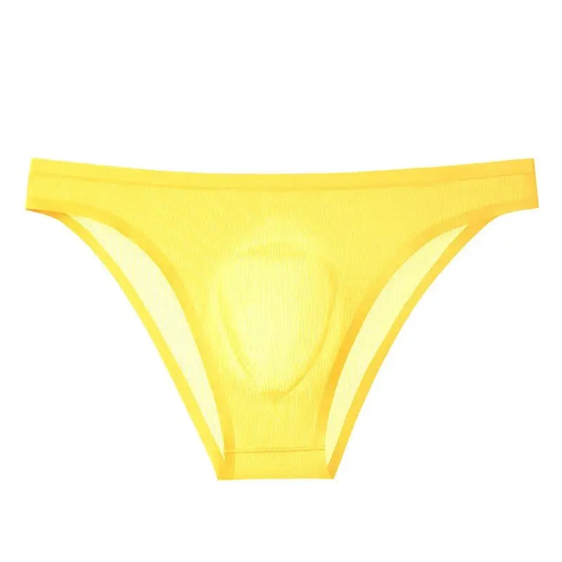 Ultra - Thin Ice - Silk Men's Briefs - WOWihte