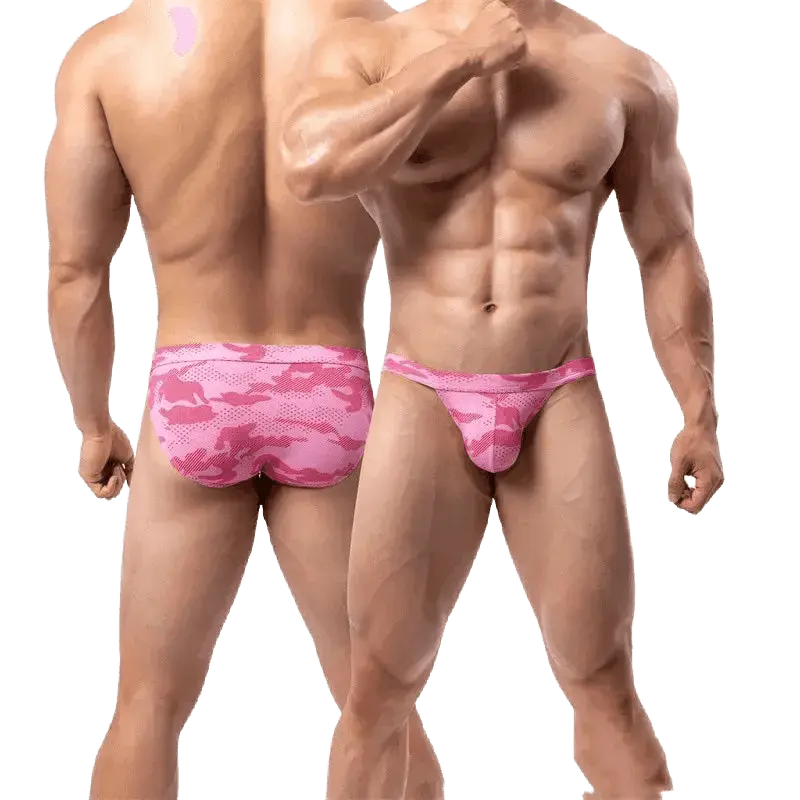 Ultra-Thin Mesh Men's Briefs - WOWihte