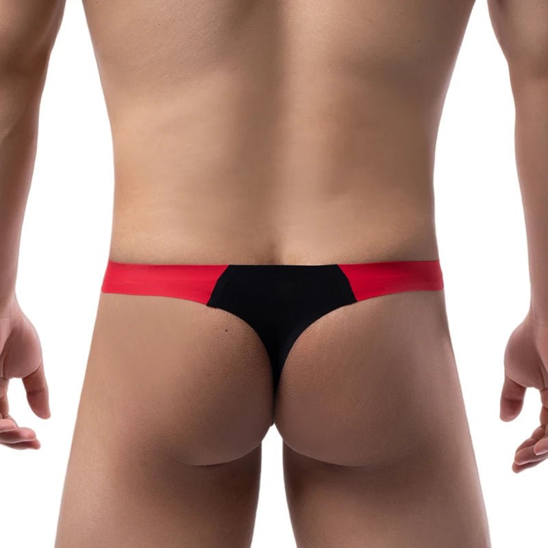Ultra - Thin Seamless Pouch Thong - WOWihte