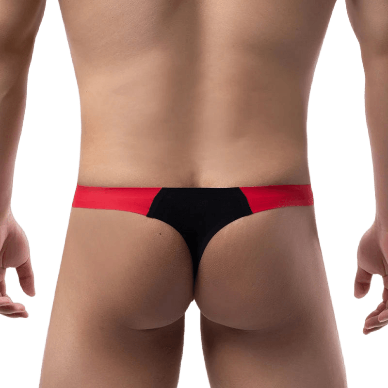 Ultra - Thin Seamless Pouch Thong - WOWihte