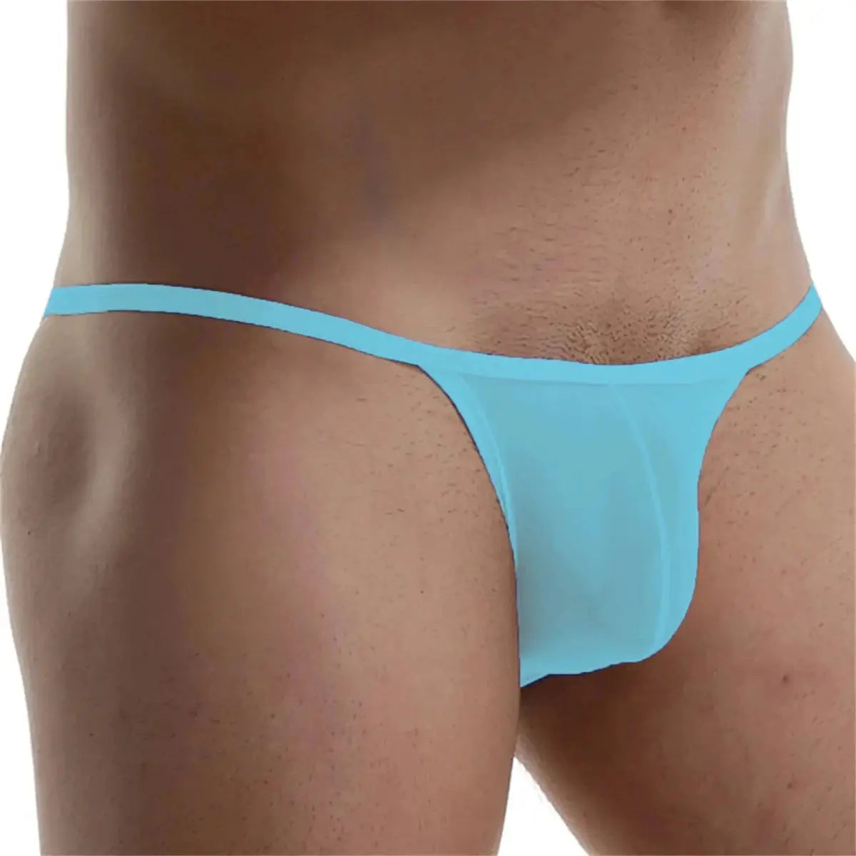 Ultra - Thin Transparent Mini Briefs Men - WOWihte