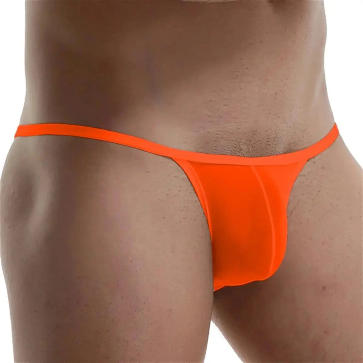Ultra - Thin Transparent Mini Briefs Men - WOWihte