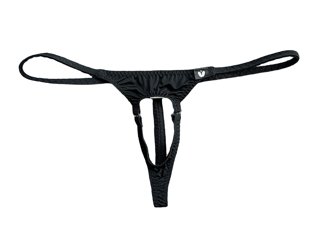 Under Moon Sexy Nylon Thong - WOWihte