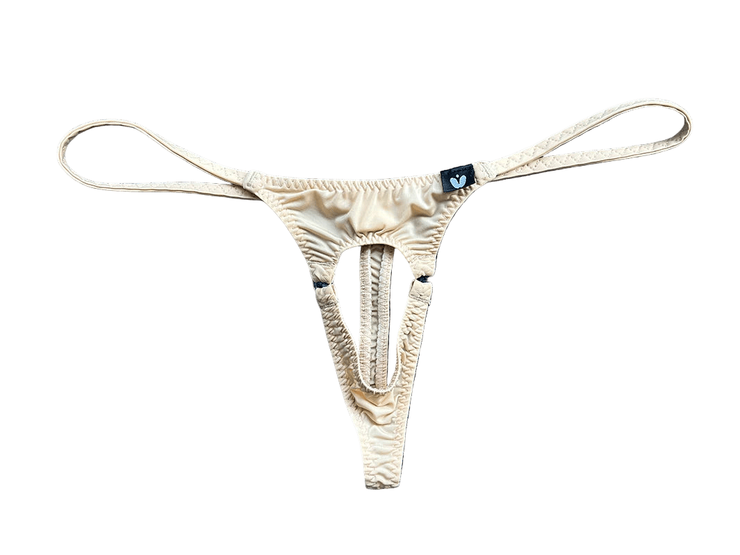 Under Moon Sexy Nylon Thong - WOWihte