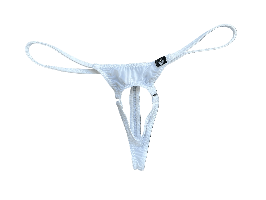 Under Moon Sexy Nylon Thong - WOWihte