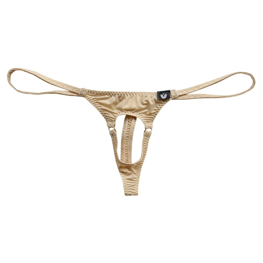 Under Moon Sexy Nylon Thong - WOWihte