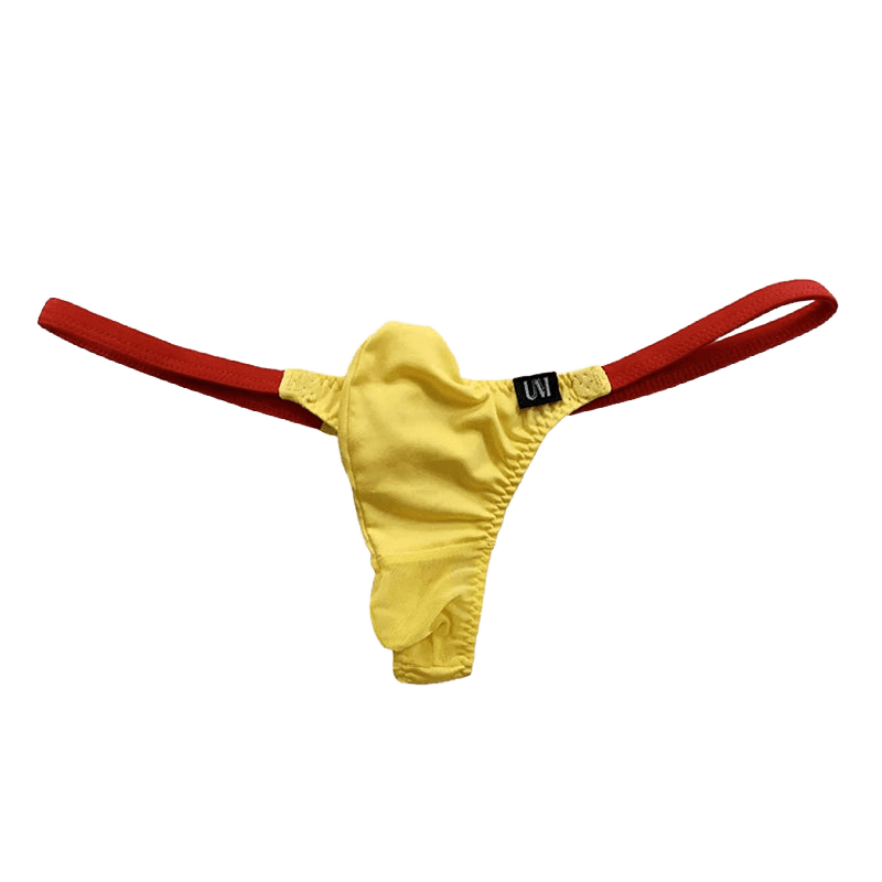 UnderMoon Silk Mesh Thong - WOWihte