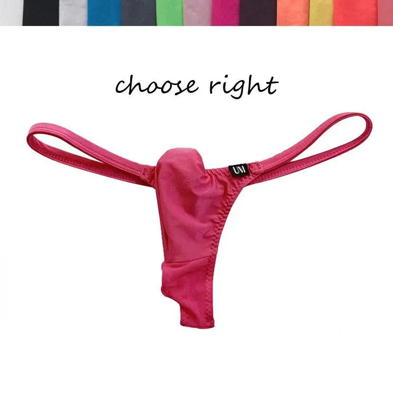 UnderMoon Silk Mesh Thong - WOWihte
