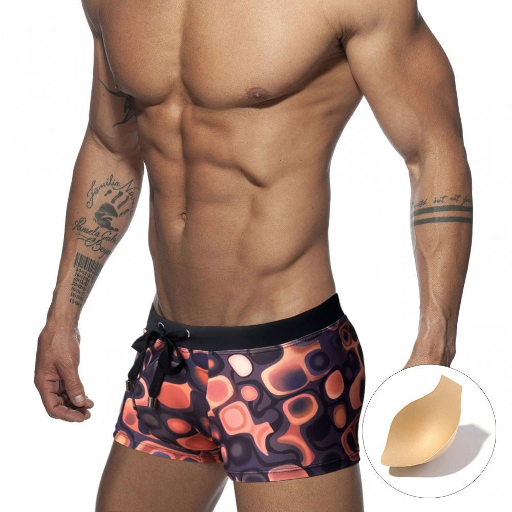 UXH 3D Print Camouflage Swimwear - WOWihte