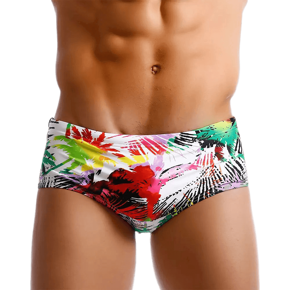 UXH Men's Camouflage Swim Trunks - WOWihte