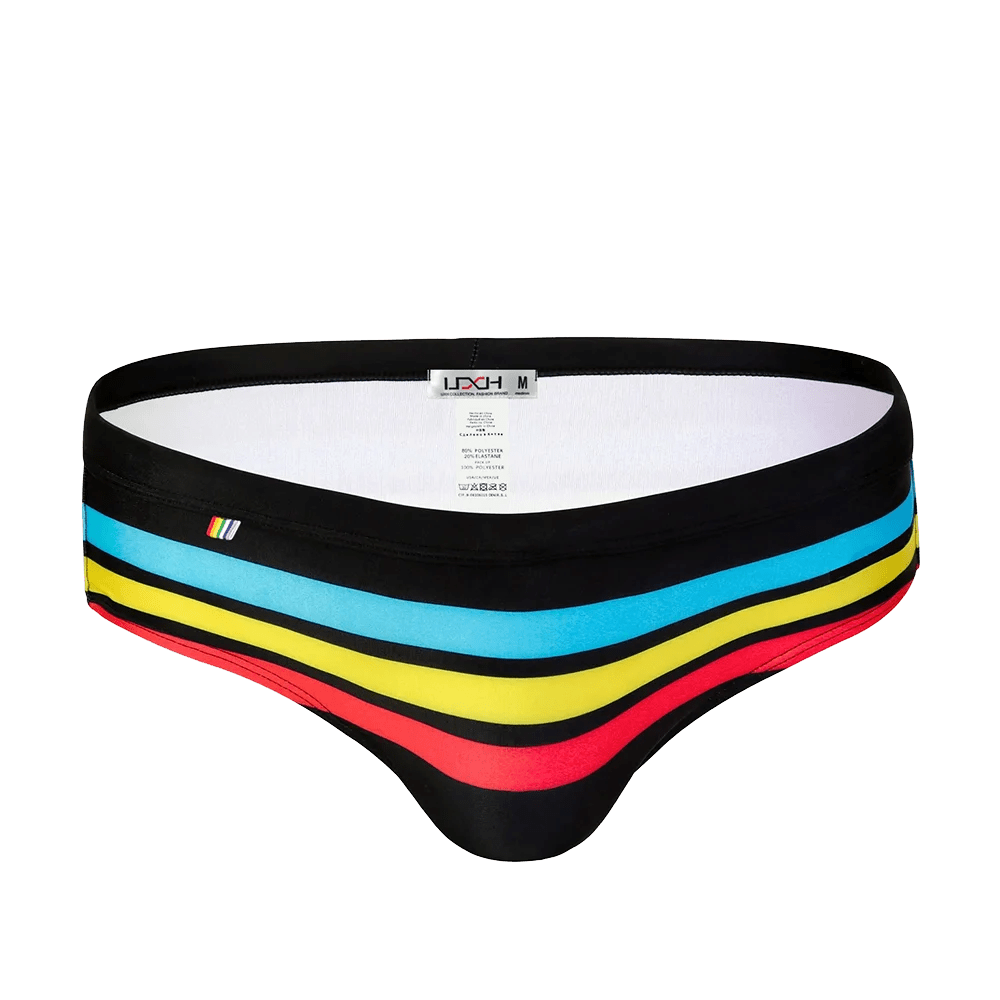 UXH Men's Push - Up Swim Briefs - WOWihte