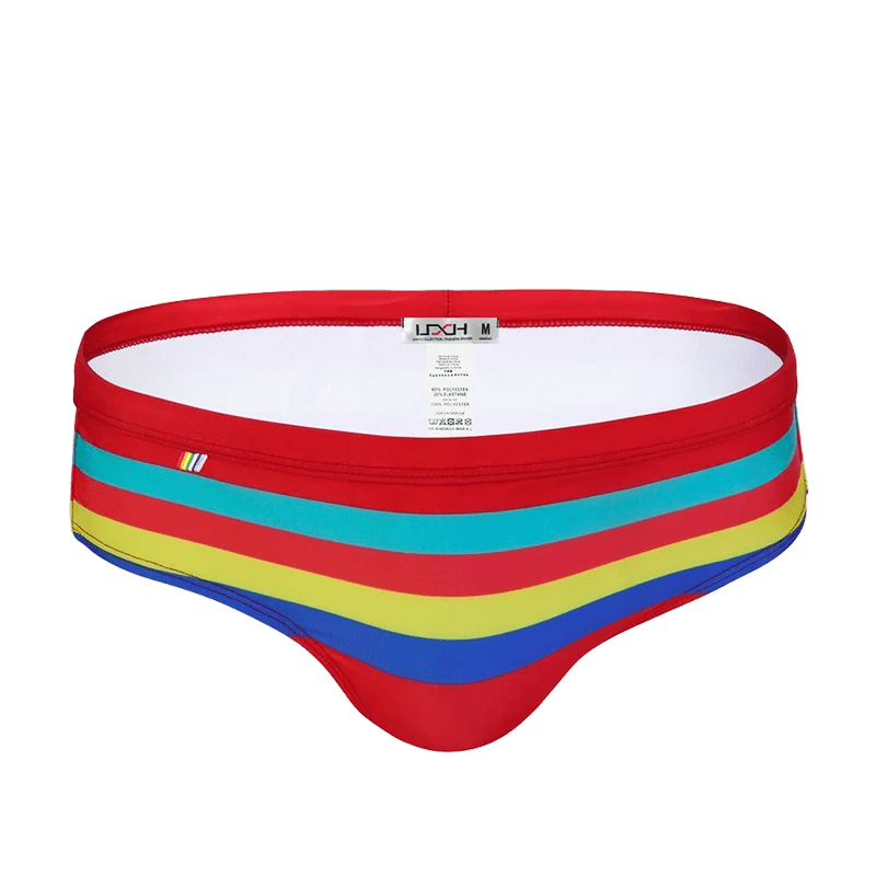 UXH Men's Push - Up Swim Briefs - WOWihte