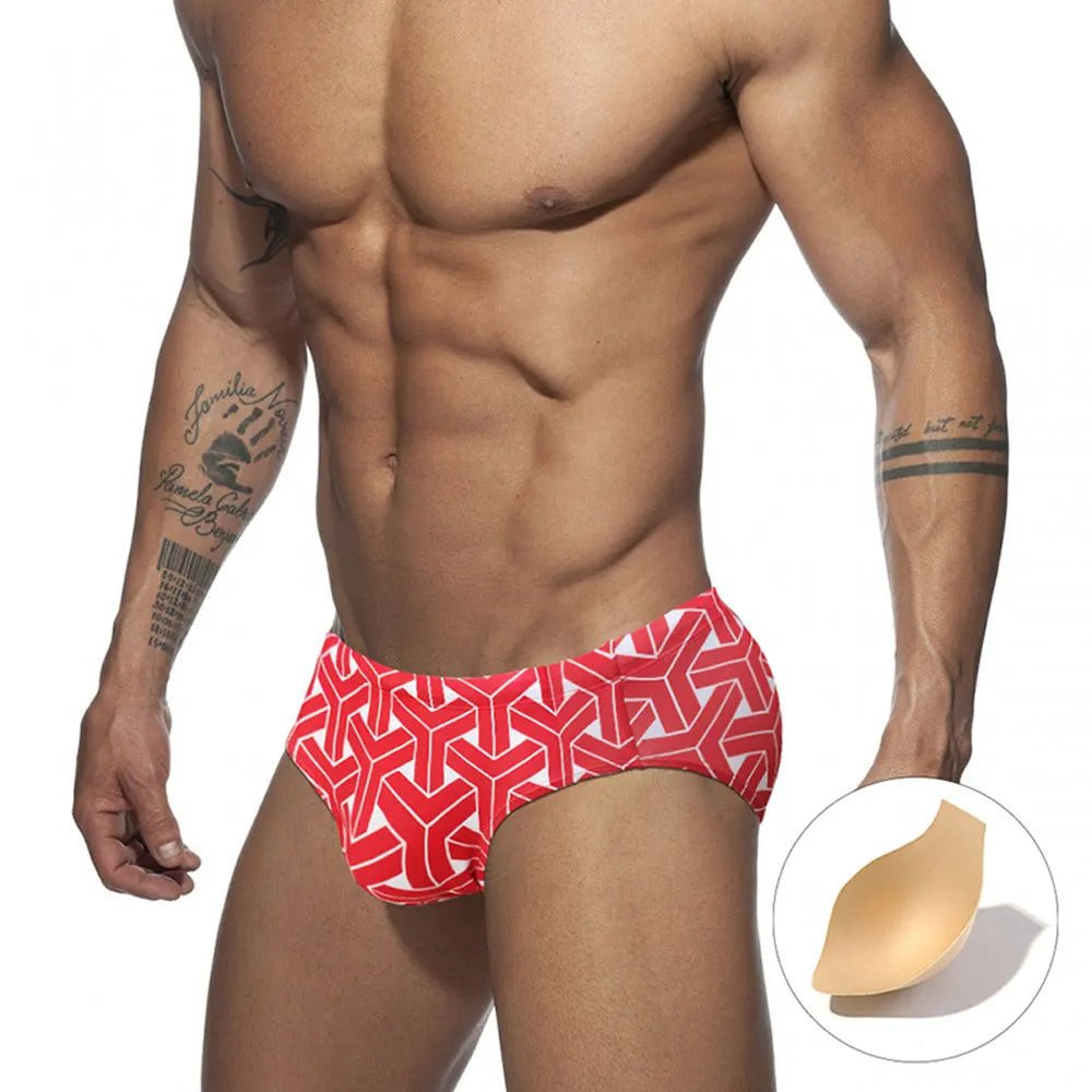 UXH Men's Swim Briefs Swimsuit - WOWihte