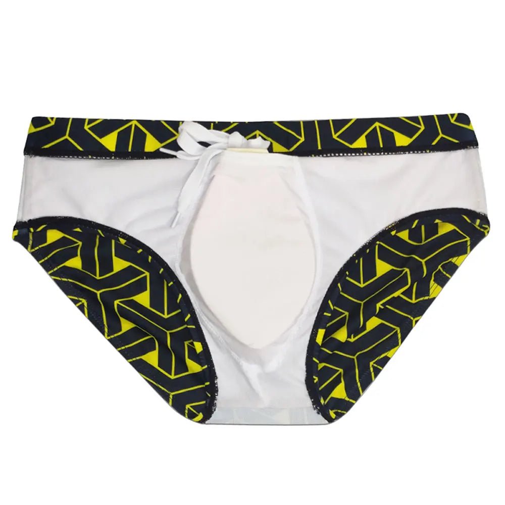 UXH Men's Swim Briefs Swimsuit - WOWihte