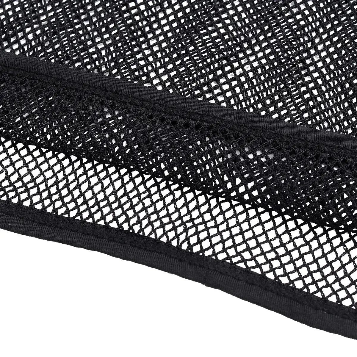 V - Neck Mesh Cycling Shirt - WOWihte