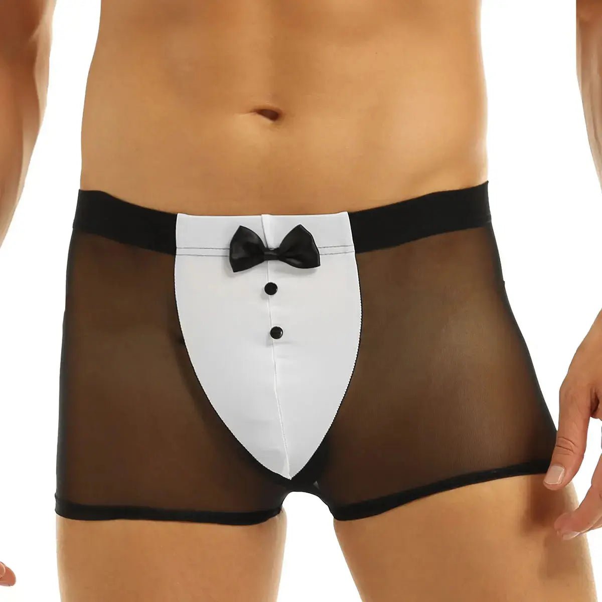 Waiter Costume Lingerie Set - WOWihte