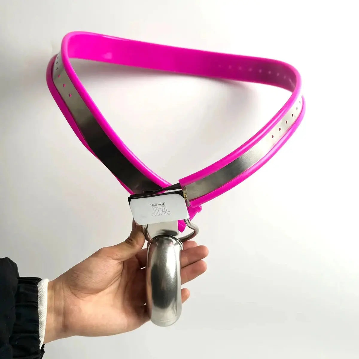 Wearable Chastity Belt with Cage - WOWihte