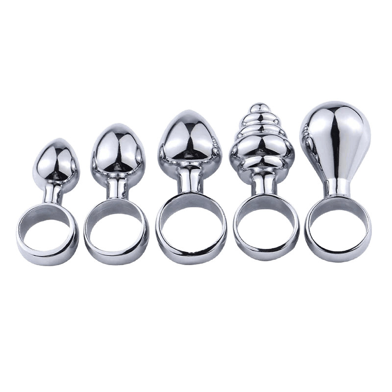 YUKUI Metal Anal Plug Trainer - WOWihte